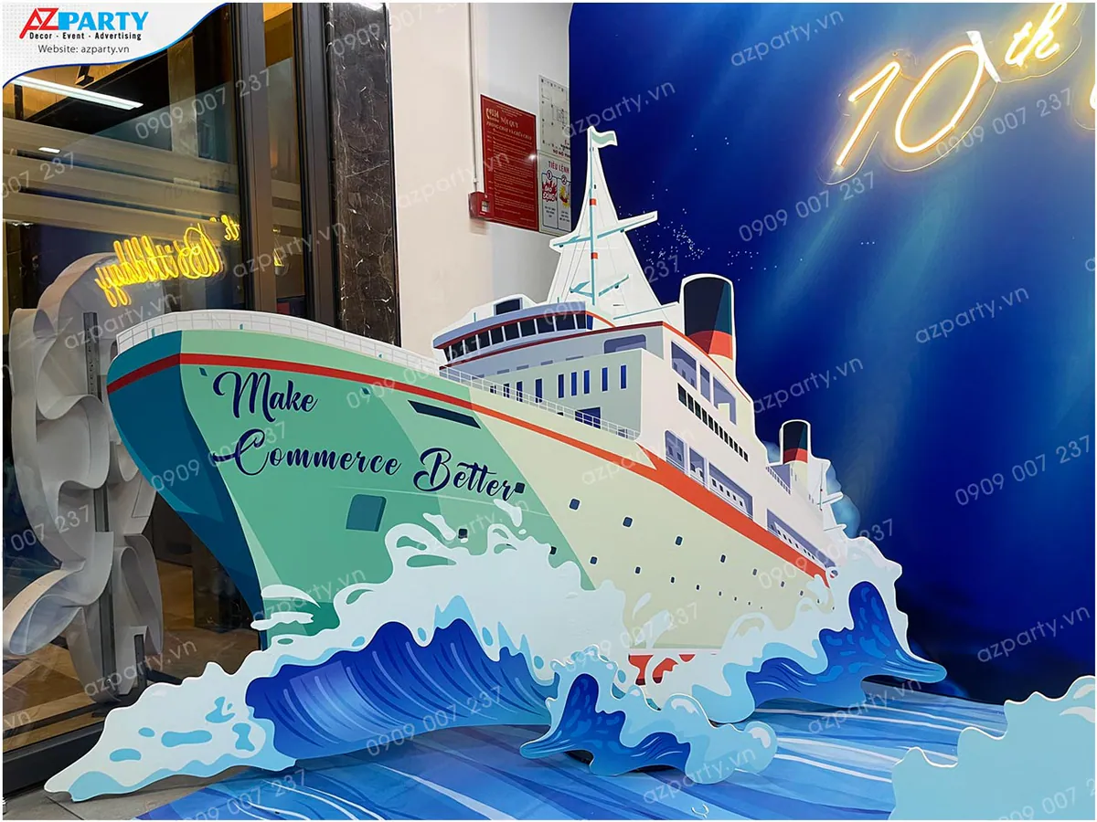 tổ chức tiệc công ty