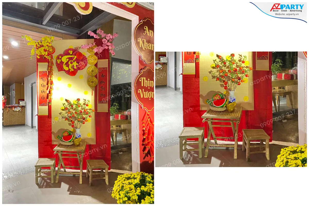 trang trí tết cổ truyền