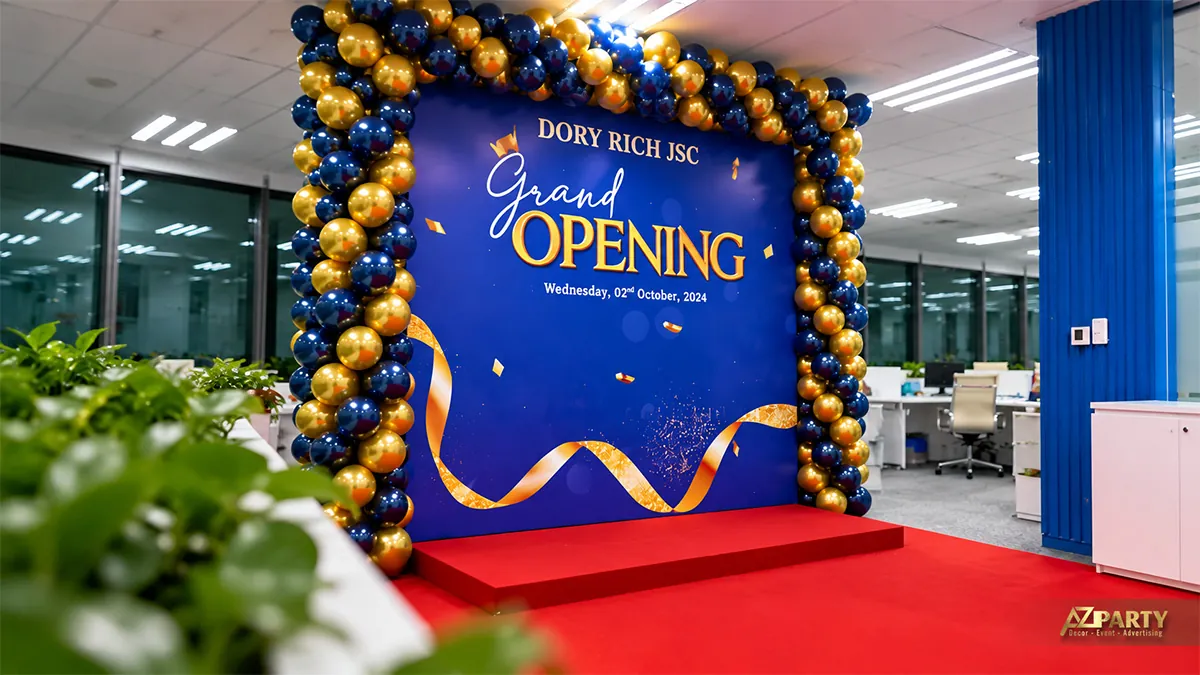 Góc chụp sân khấu Dory Rich giữa không gian văn phòng