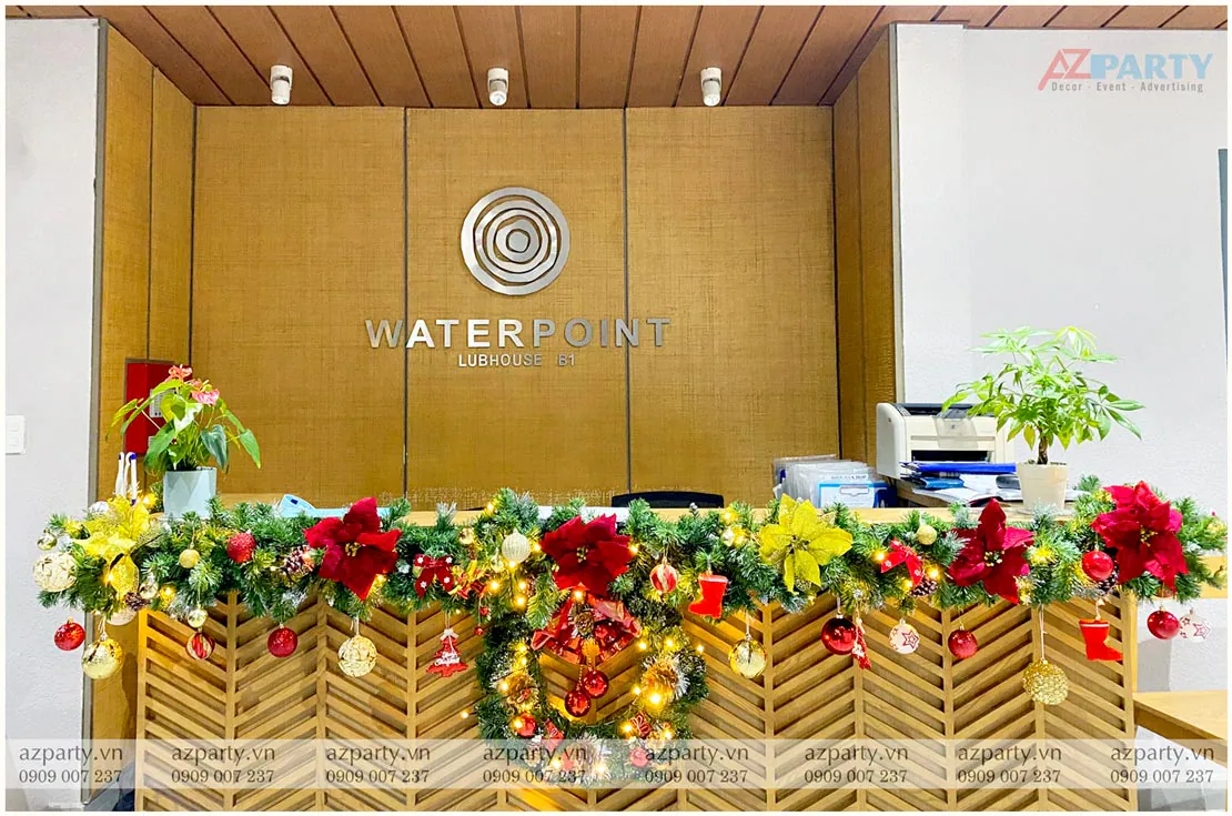 trang trí noel waterpoint