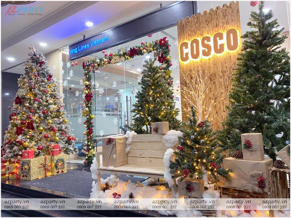 tiểu cảnh noel cosco