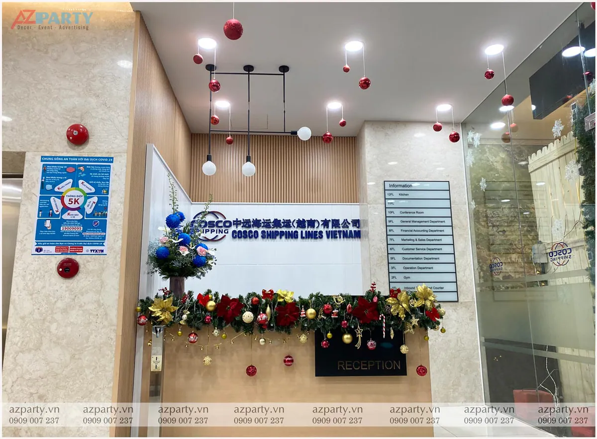 tiểu cảnh noel cosco
