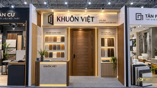39 mẫu gian hàng Vietbuild cho ngành xây dựng và nội thất