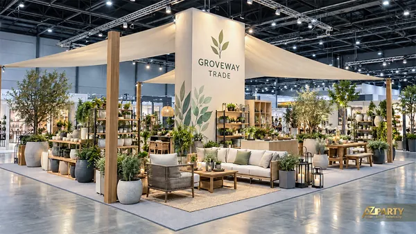 36 mẫu gian hàng Vietnam Home & Garden Expo đẹp