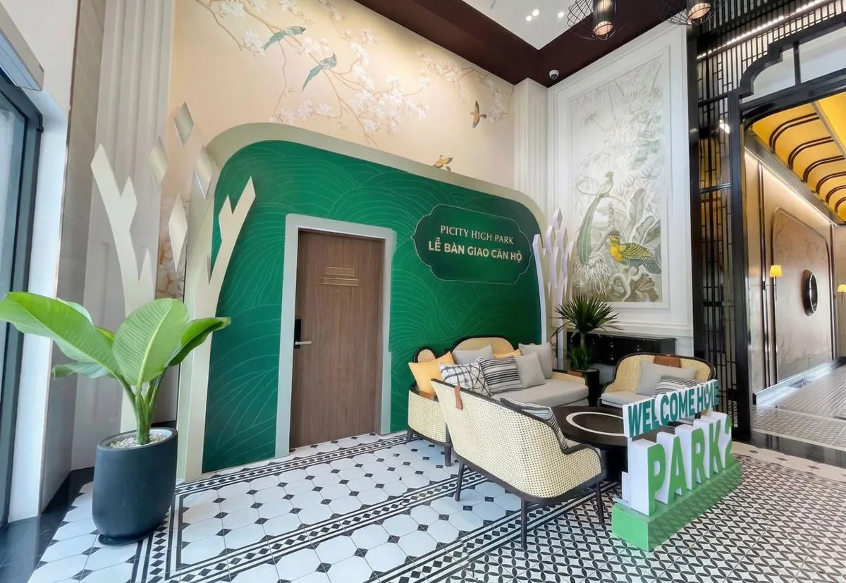 Góc chụp bên trái của booth picity park2