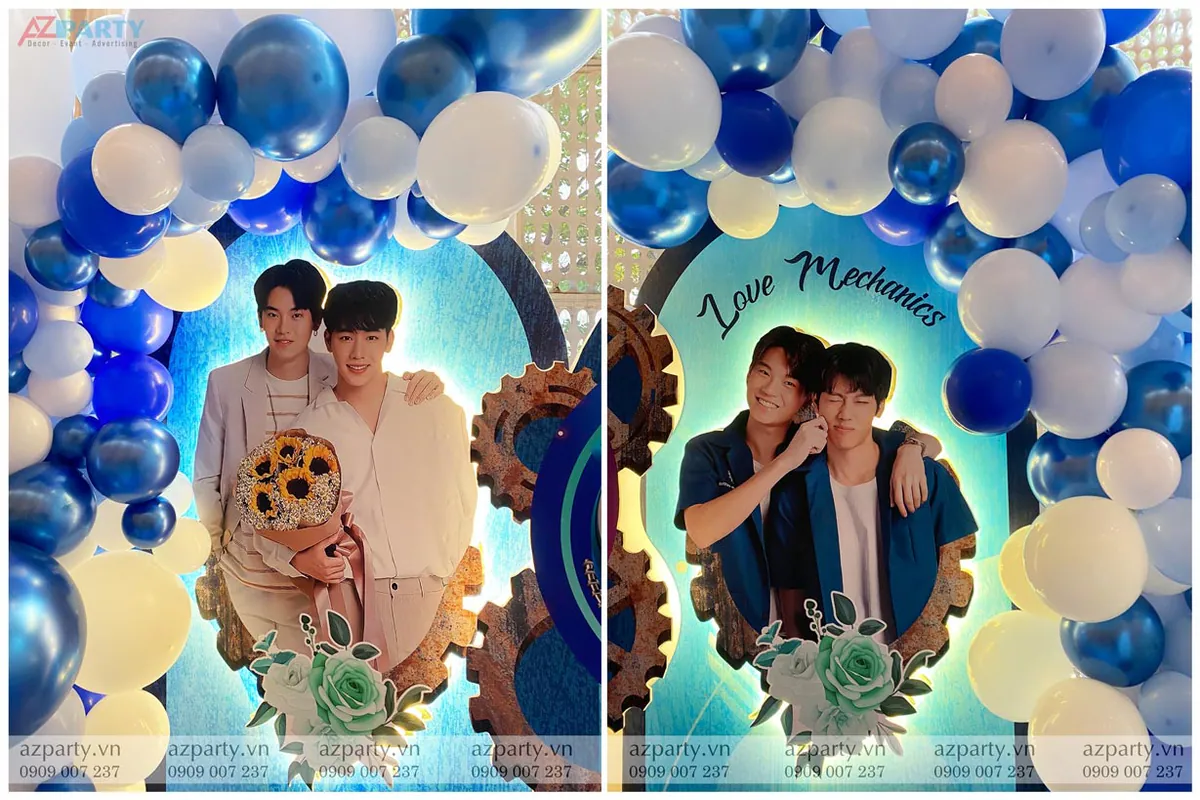 Cận cảnh chi tiết trên booth