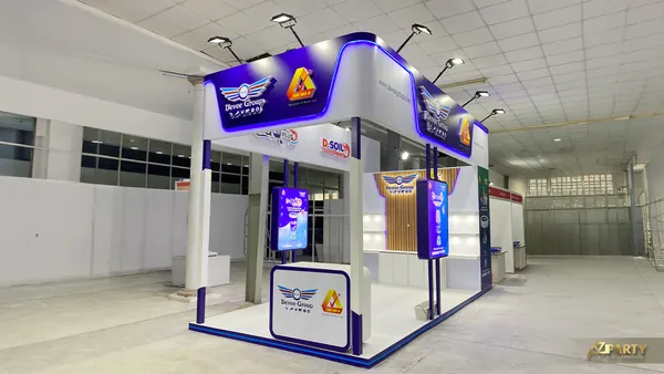 Dự án Thi công gian hàng triển lãm Deeve Group & Tân Sao Á tại VIETAGROS 2026 Cần Thơ - AZparty