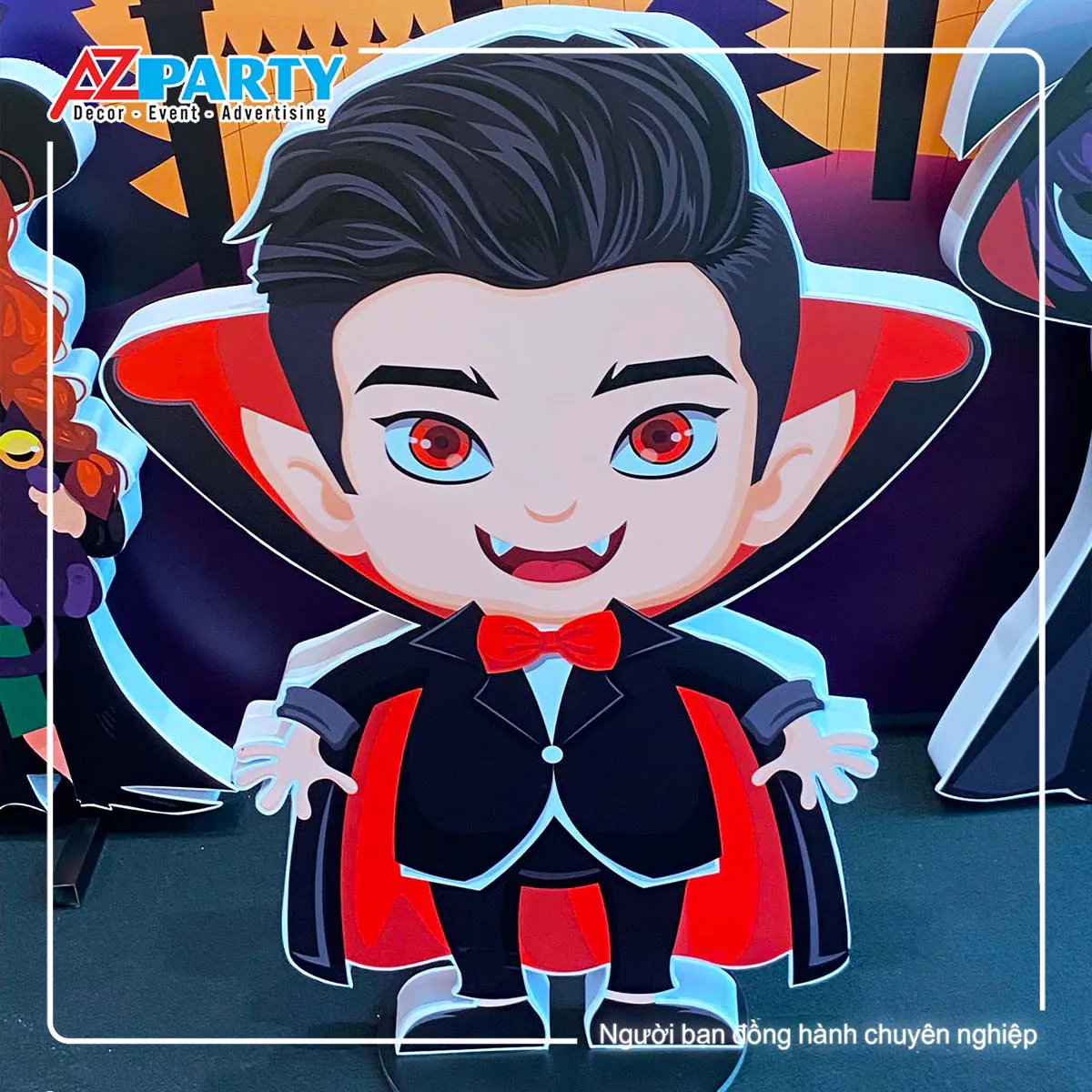 ma cà rồng halloween