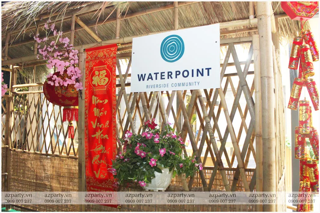 trang trí tết tại chung cư