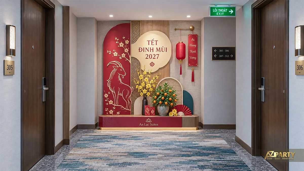Tiểu cảnh tầng phòng