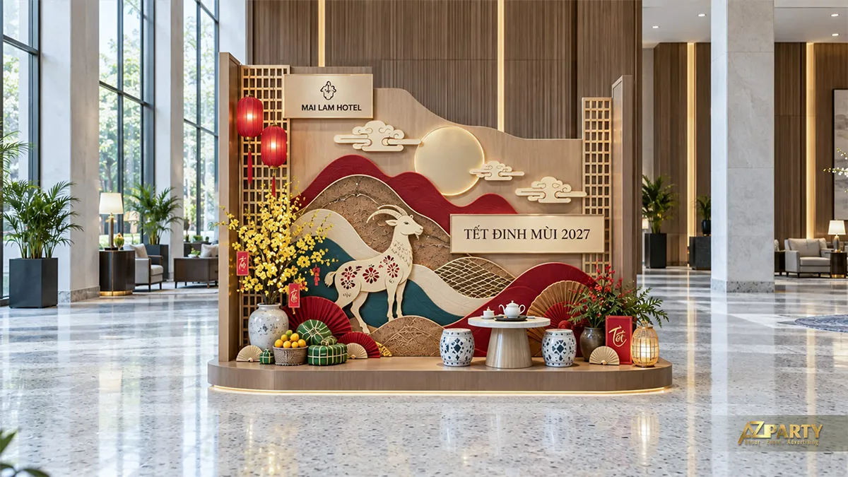 Tiểu cảnh sảnh chính