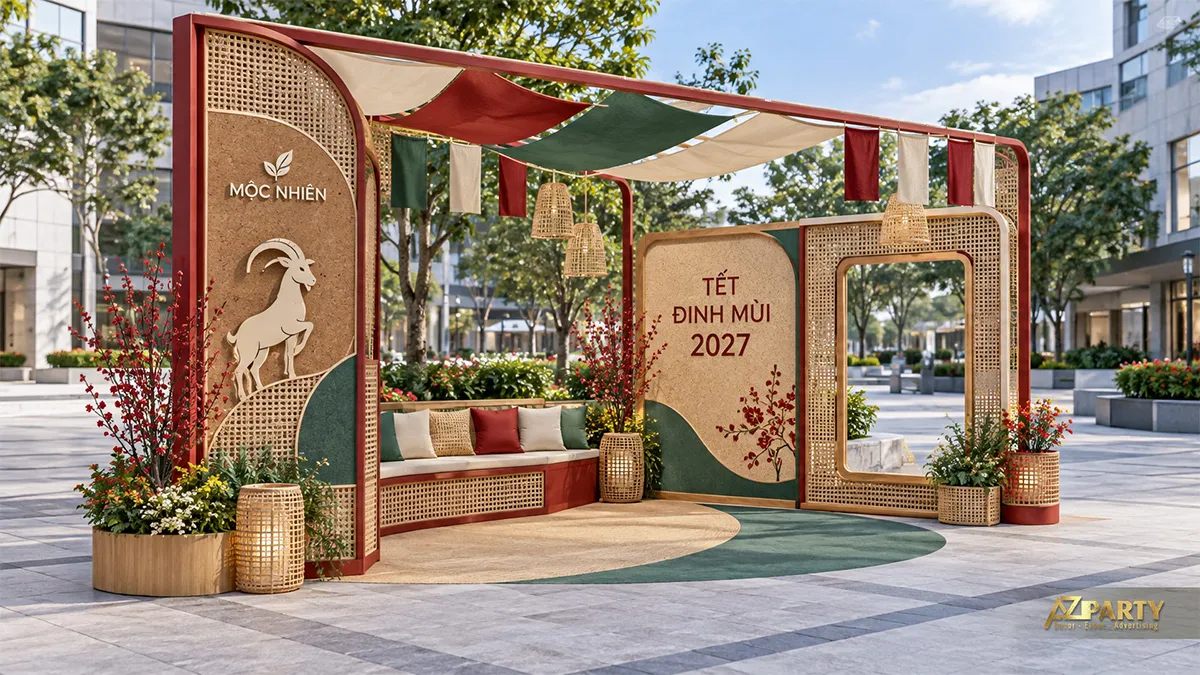 Góc ngồi mây tre