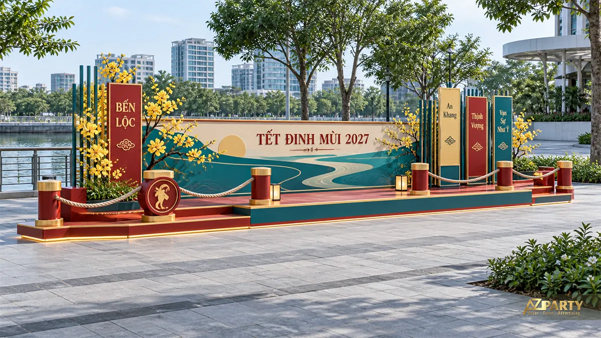 Backdrop ven hồ