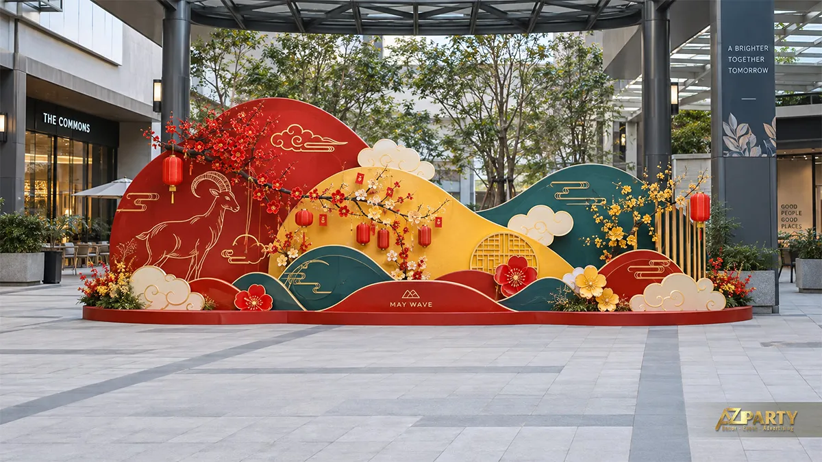 Backdrop đồi mây