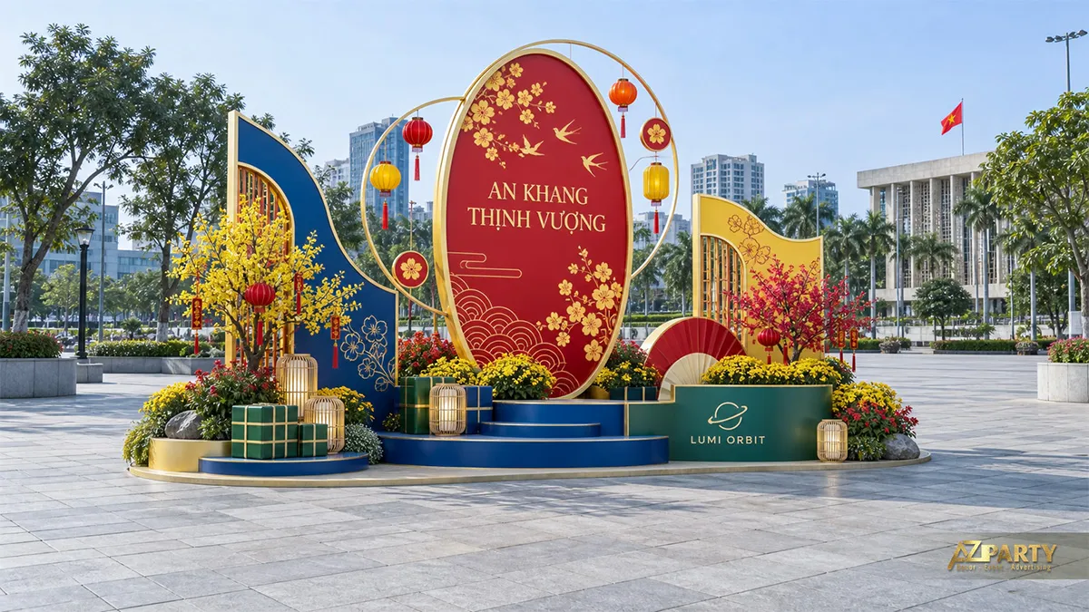 Backdrop quảng trường