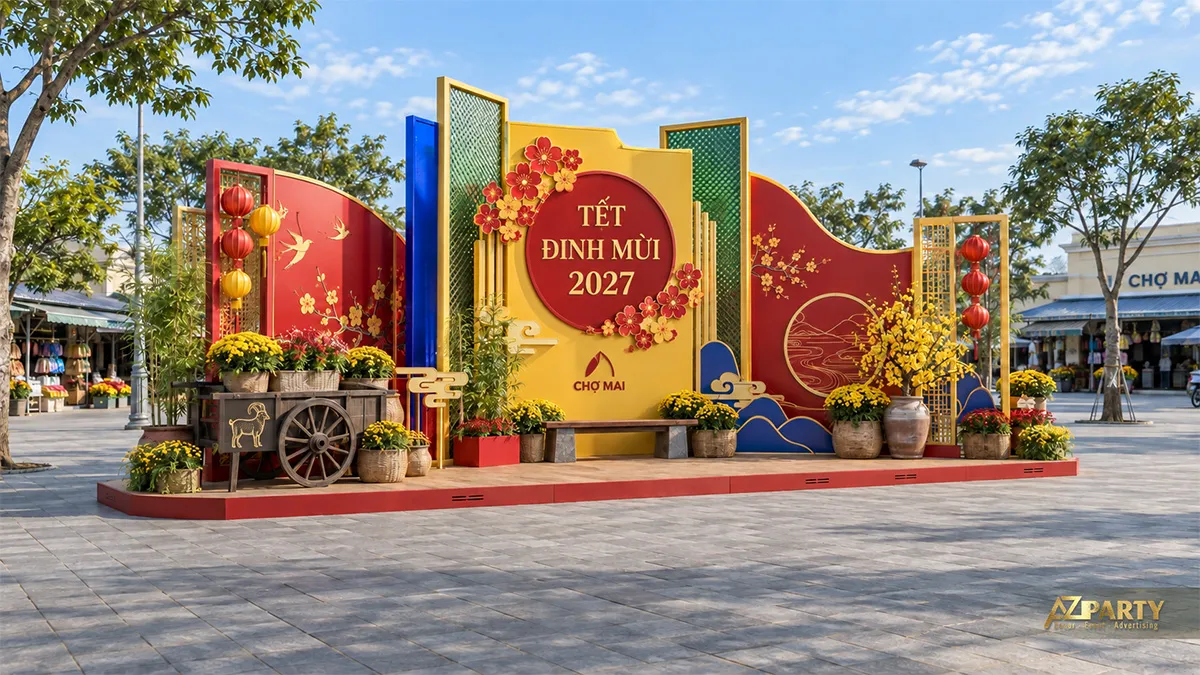 Tiểu cảnh xe đẩy