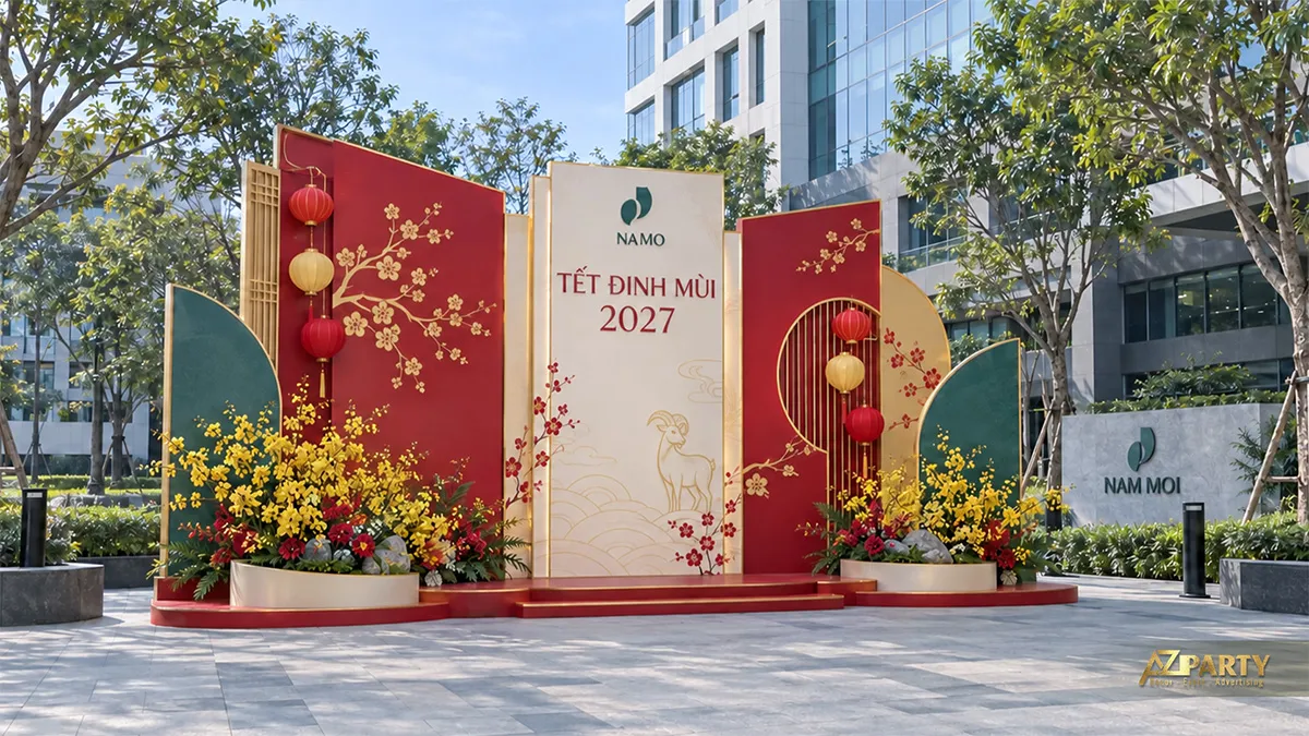 Vách hoa ngoài phố