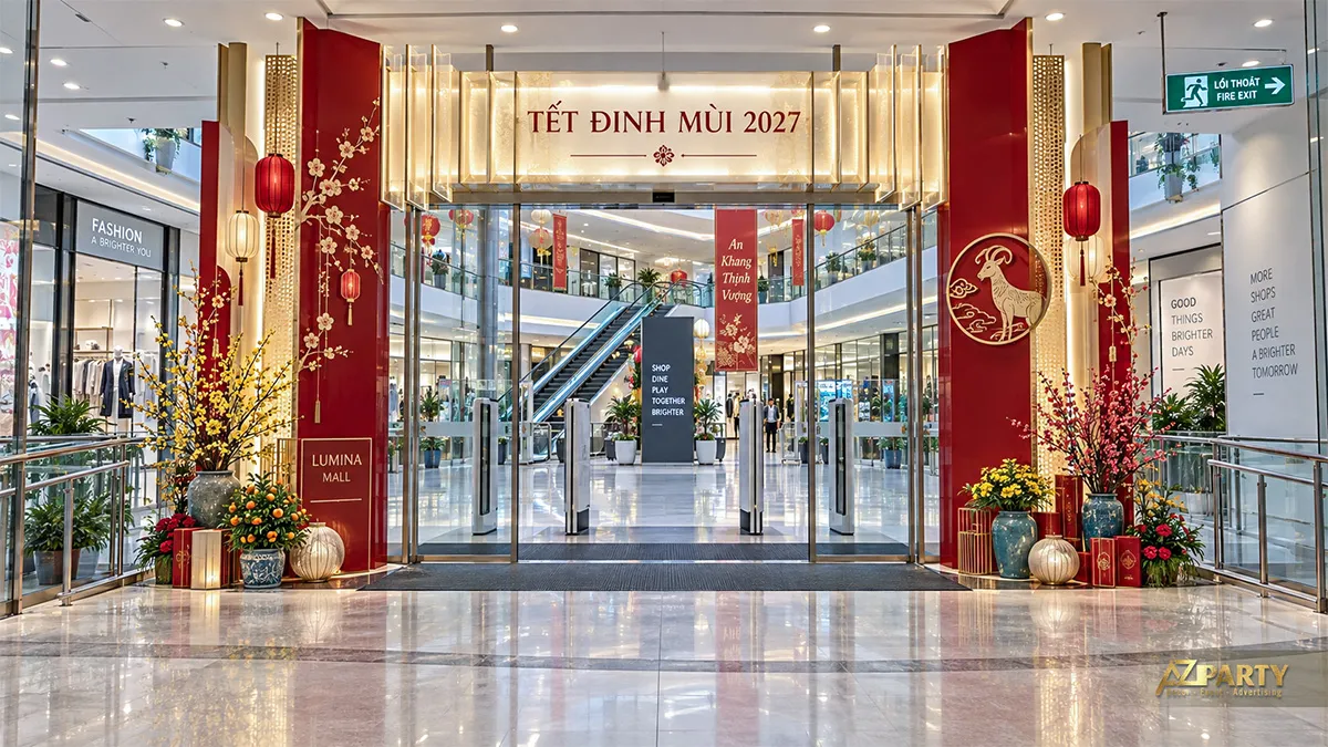 Cổng chào trung tâm