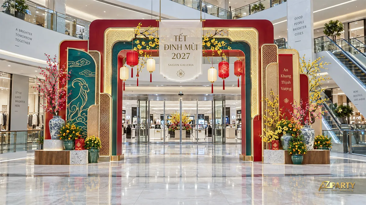 Cổng vòm trong atrium