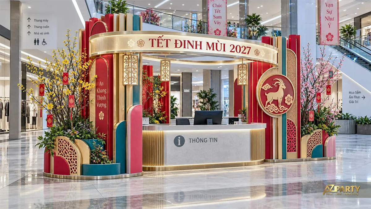 Quầy thông tin nhiều lớp