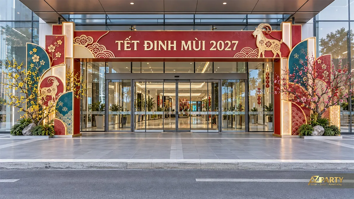 Cổng mặt tiền
