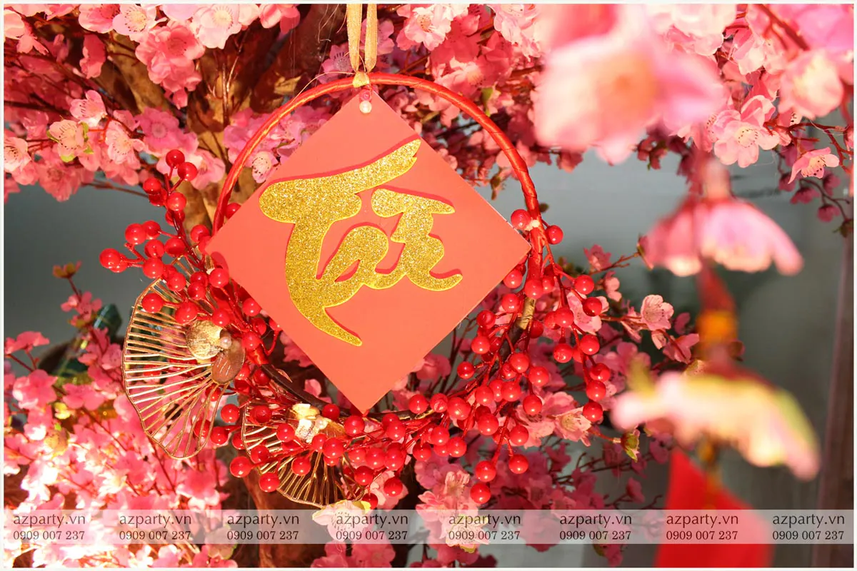 trang trí tết xưa