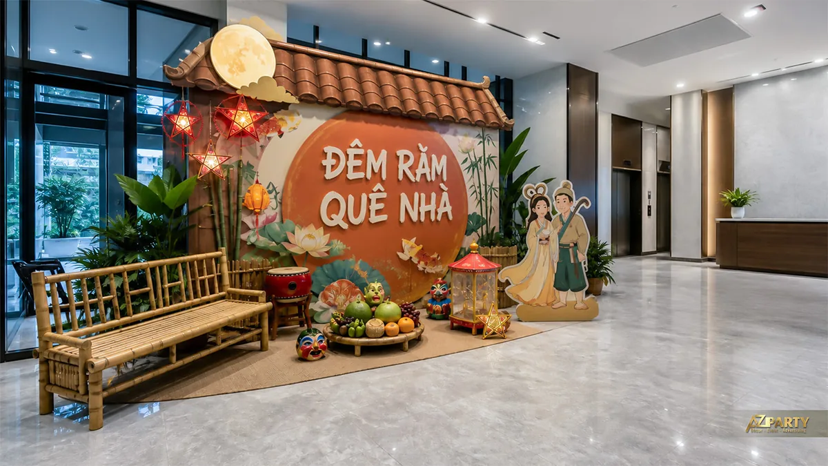 Mái nhà quê với chú Cuội và chị Hằng