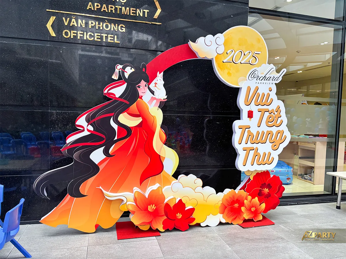Tiểu cảnh chị Hằng Vui Tết Trung Thu 2025 tại Orchard Parkview