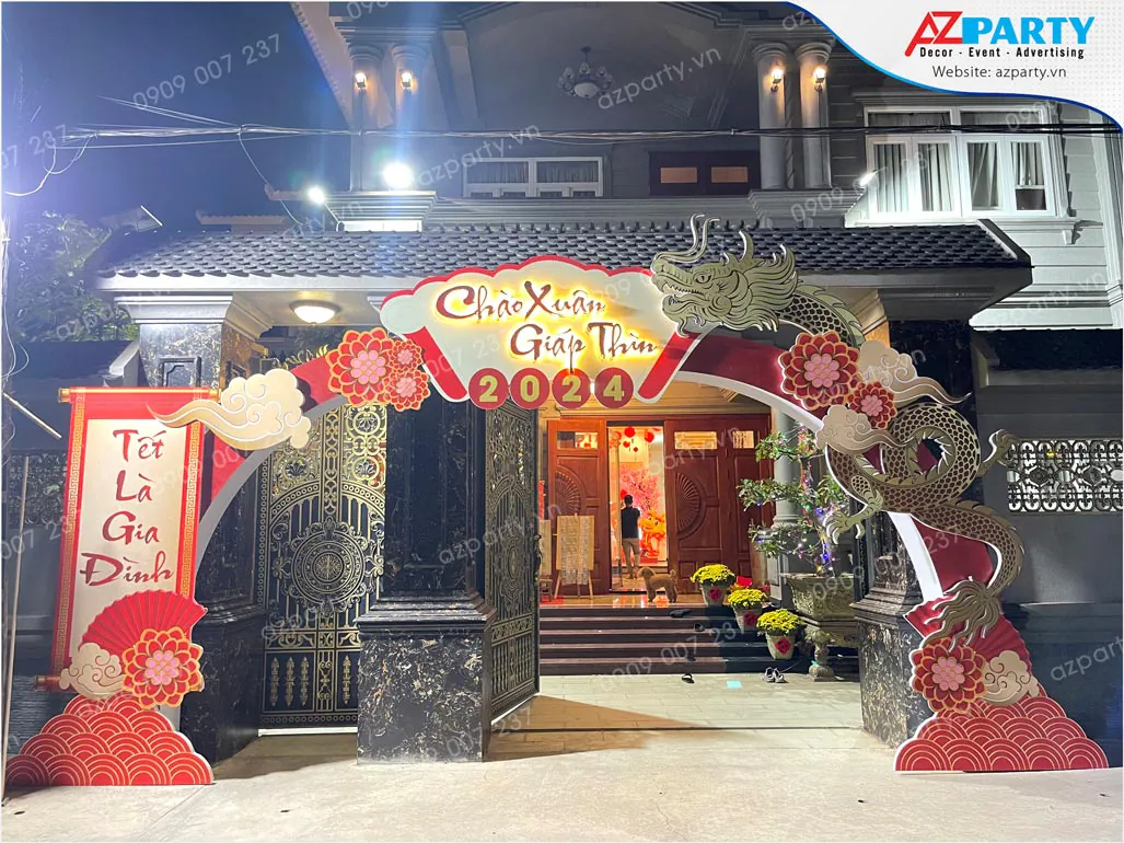 trang trí tết tại nhà