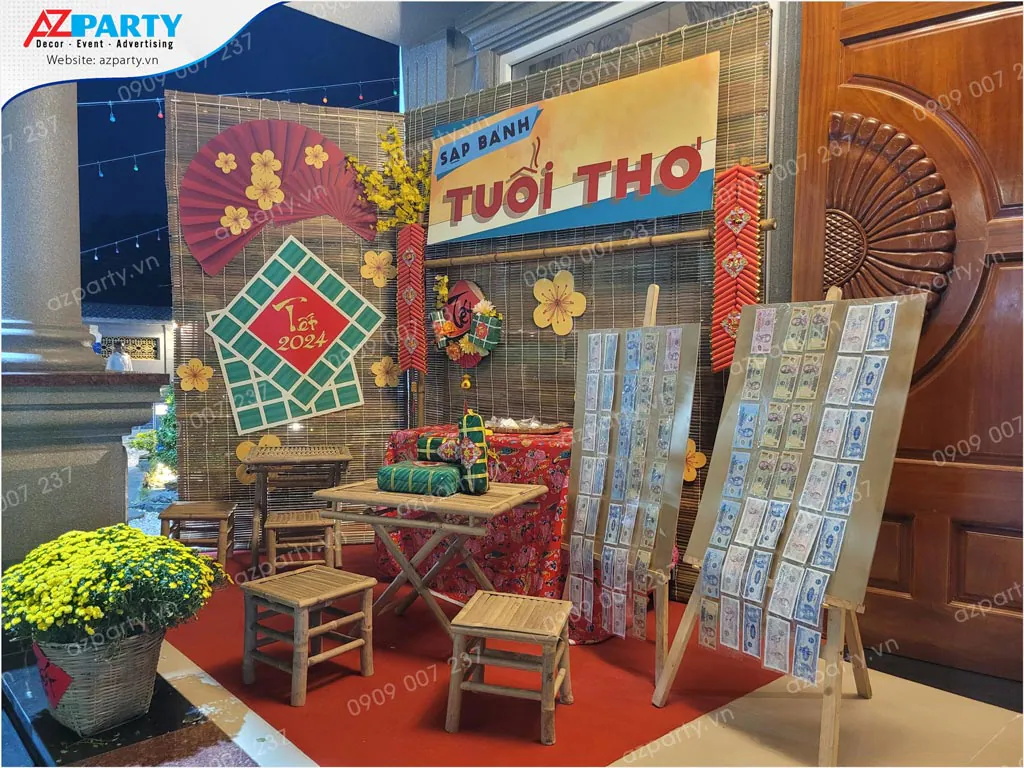 trang trí tết tại nhà