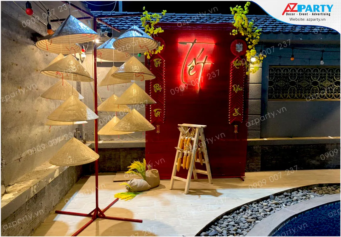 trang trí tết tại nhà