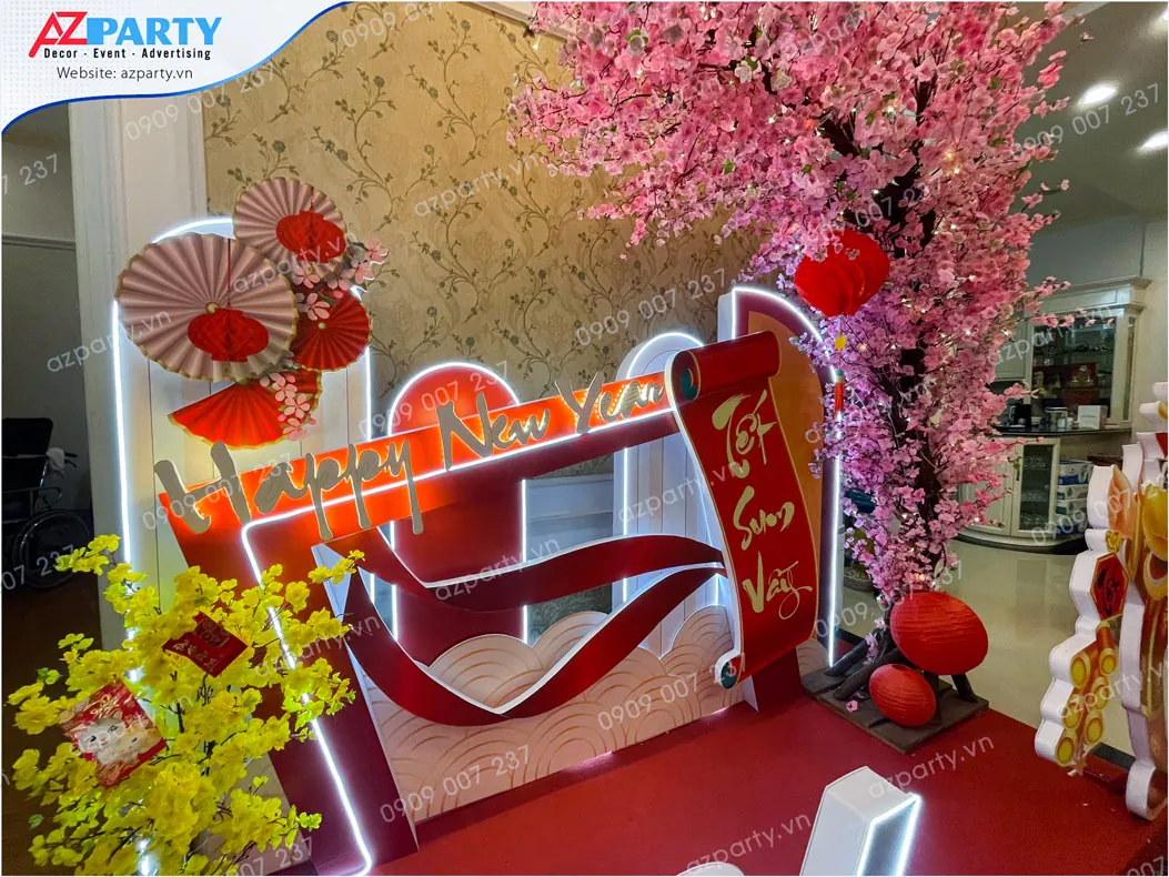 trang trí tết tại nhà
