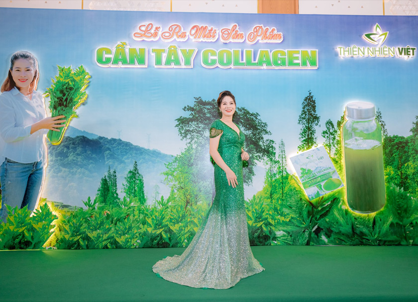 Lễ ra mắt sản phẩm mới của Thiên Nhiên Việt - Cần Tây Collagen