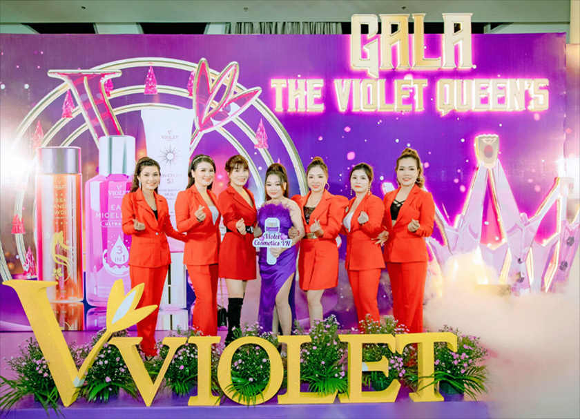Đêm Gala ra mắt thương hiệu Violet Cosmestic - The Violet Queens