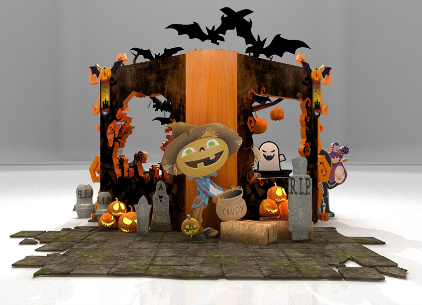 Đón chào lễ hội Halloween với những mẫu background độc đáo