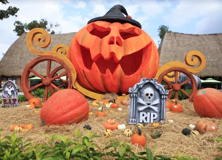 Gợi ý các mẫu tiểu cảnh mút xốp 3D trang trí lễ hội Halloween