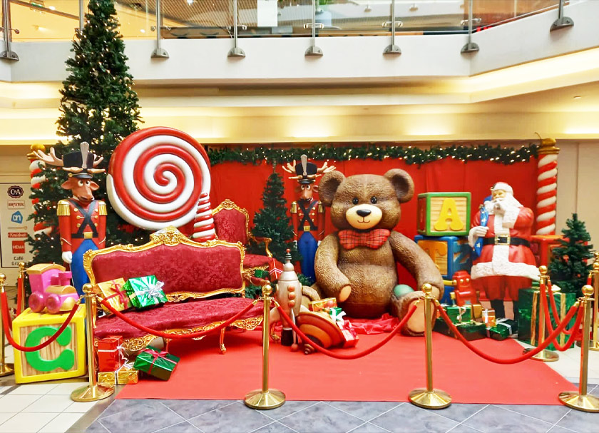 Đơn vị cung cấp dịch vụ trang trí Noel tại trung tâm thương mại