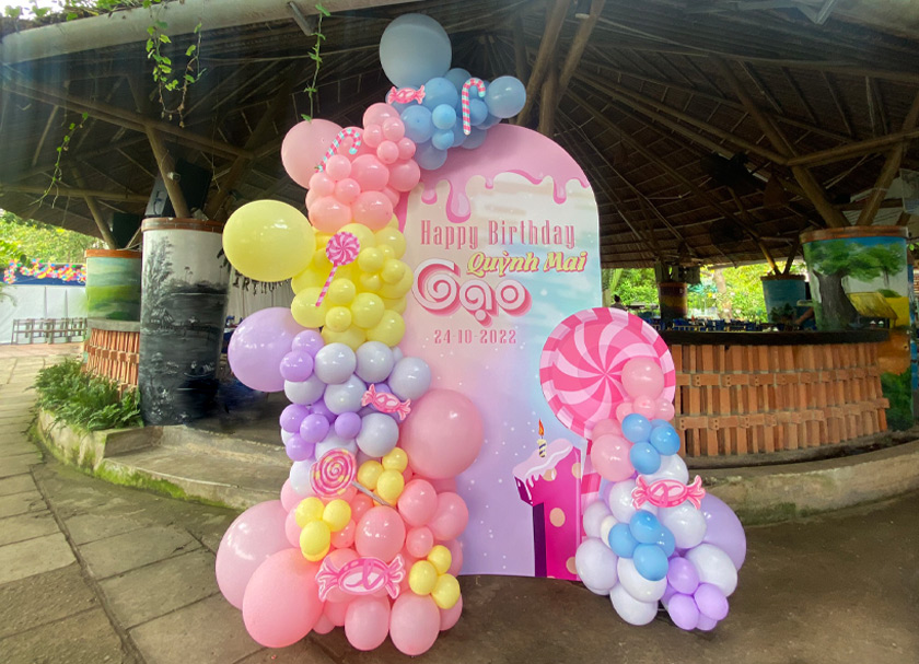 Các set trang trí sinh nhật mini dành cho bé với nhiều chủ đề sáng tạo