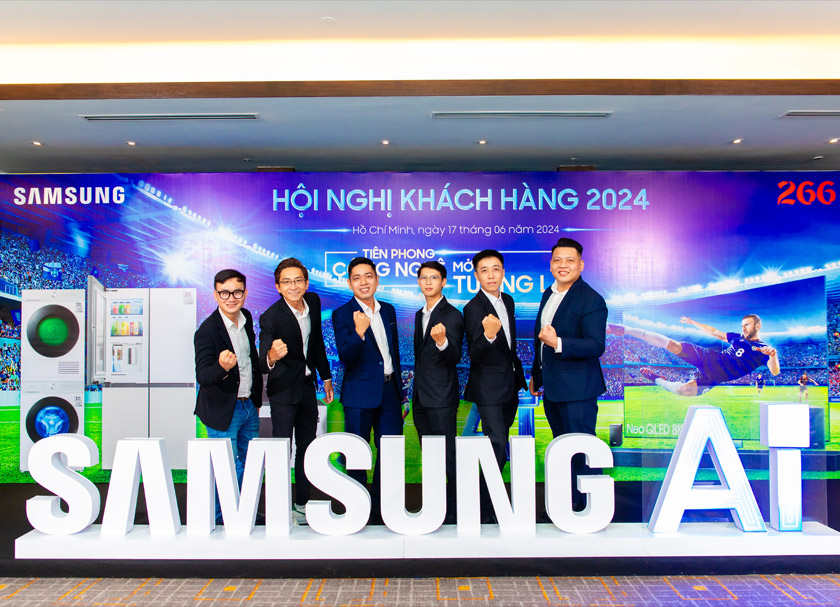 Hội nghị Khách Hàng Samsung 2024 - Sự kết hợp AZparty x Viettours