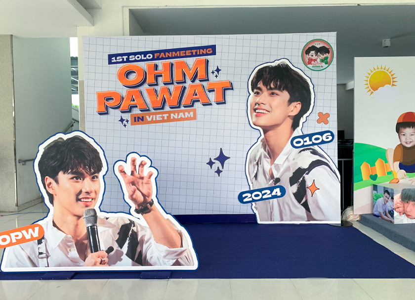 Nam idol Ohm Pawat “hòa tan” cùng fan Việt Nam tại fan meeting