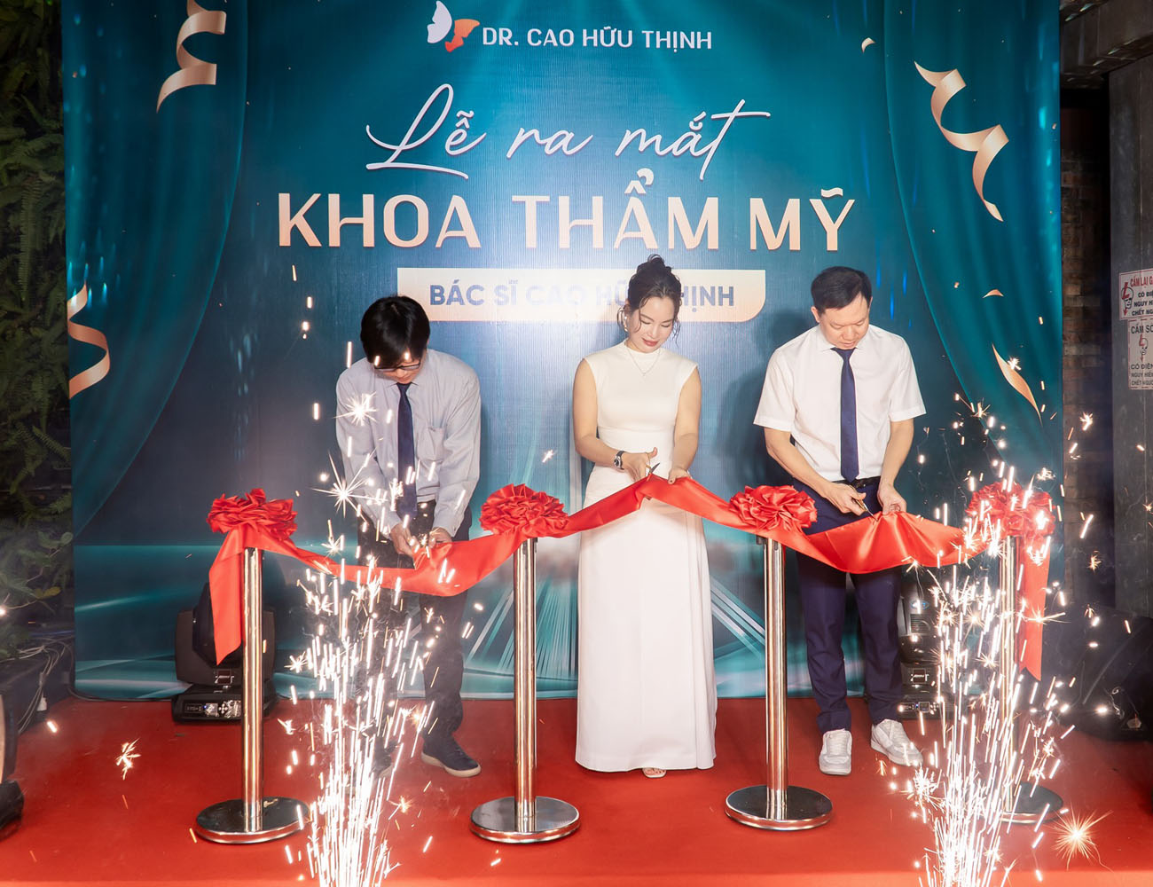 LỄ RA MẮT KHOA THẨM MỸ BÁC SĨ CAO HỮU THỊNH
