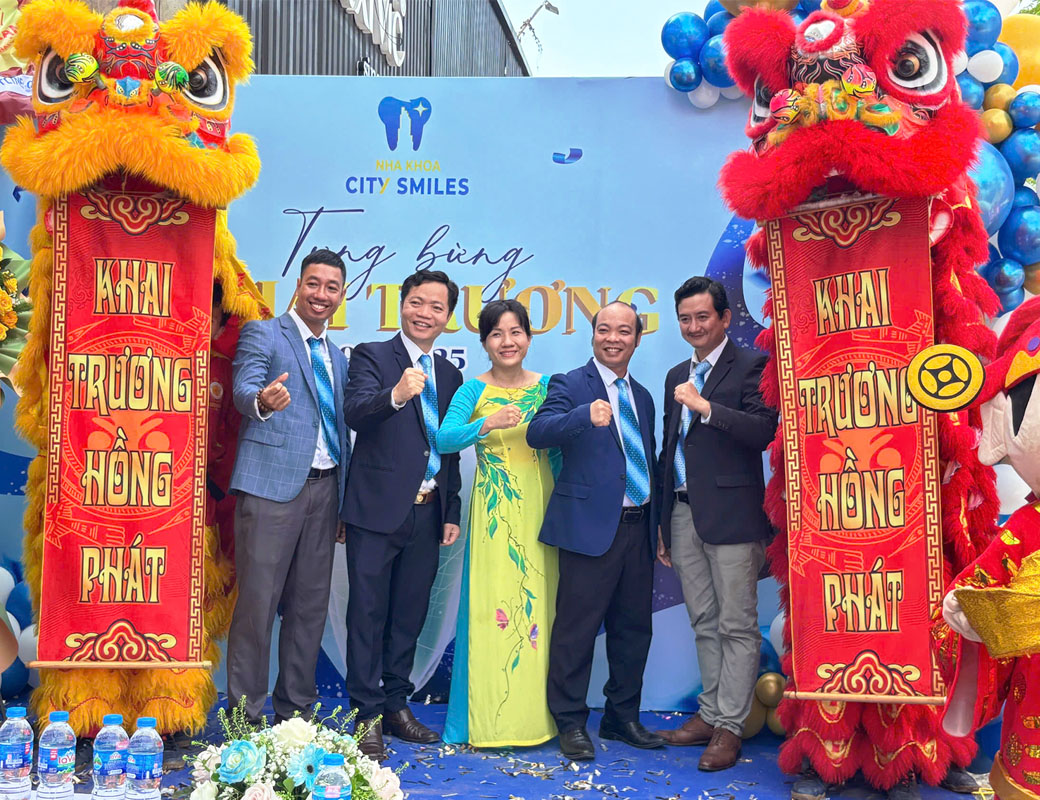 TƯNG BỪNG KHAI TRƯƠNG CHI NHÁNH MỚI CITY SMILES