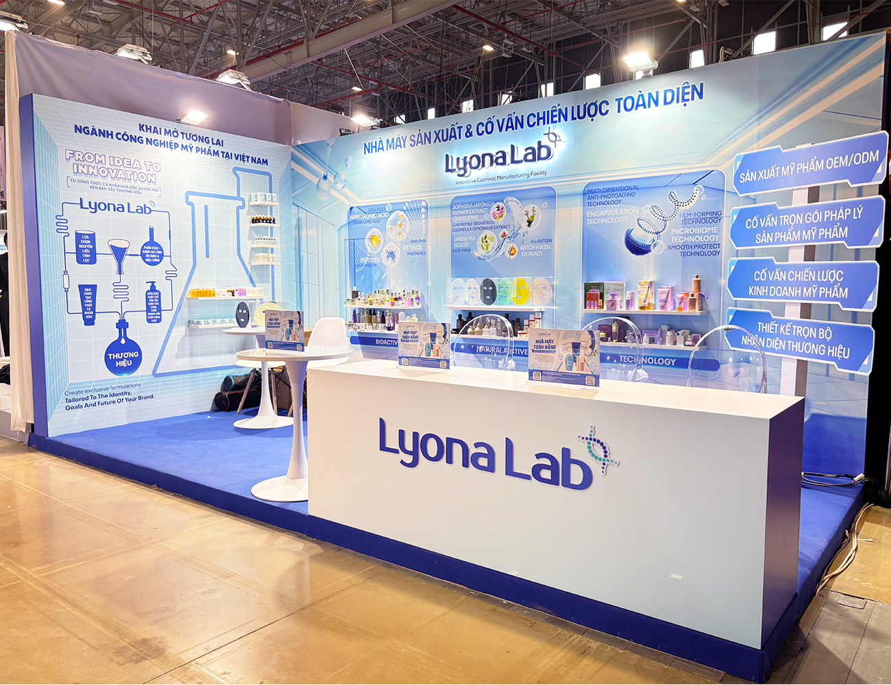 Gian hàng Lyona Lab tại Beauty Summit 2025 | AZparty