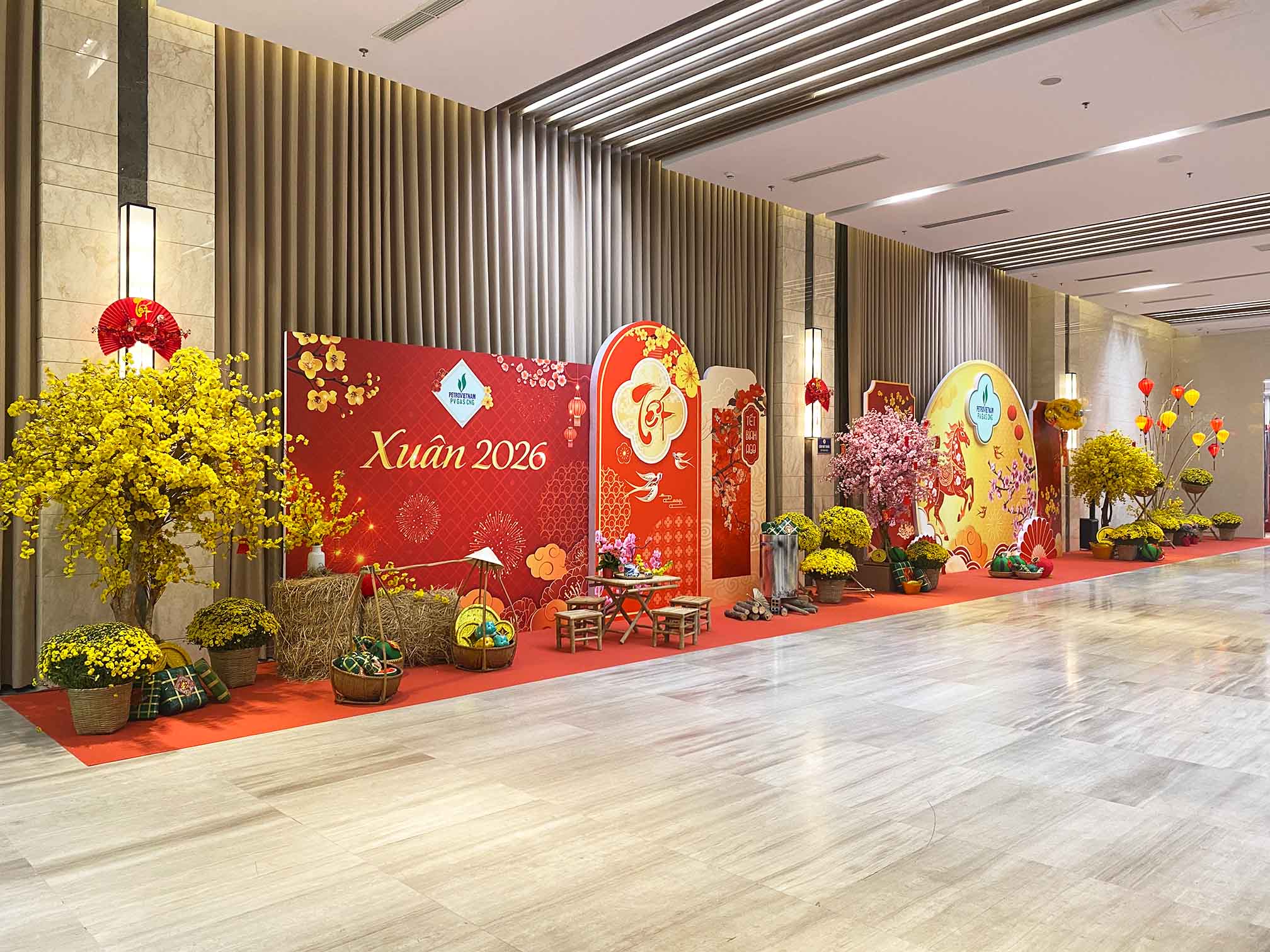 Booth Checkin Sự Kiện Cuối Năm Của PetroVietnam