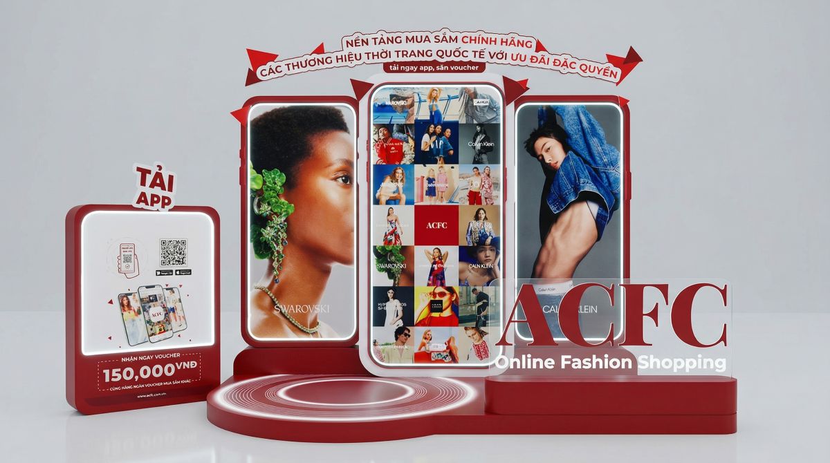 Mẫu booth ACFC