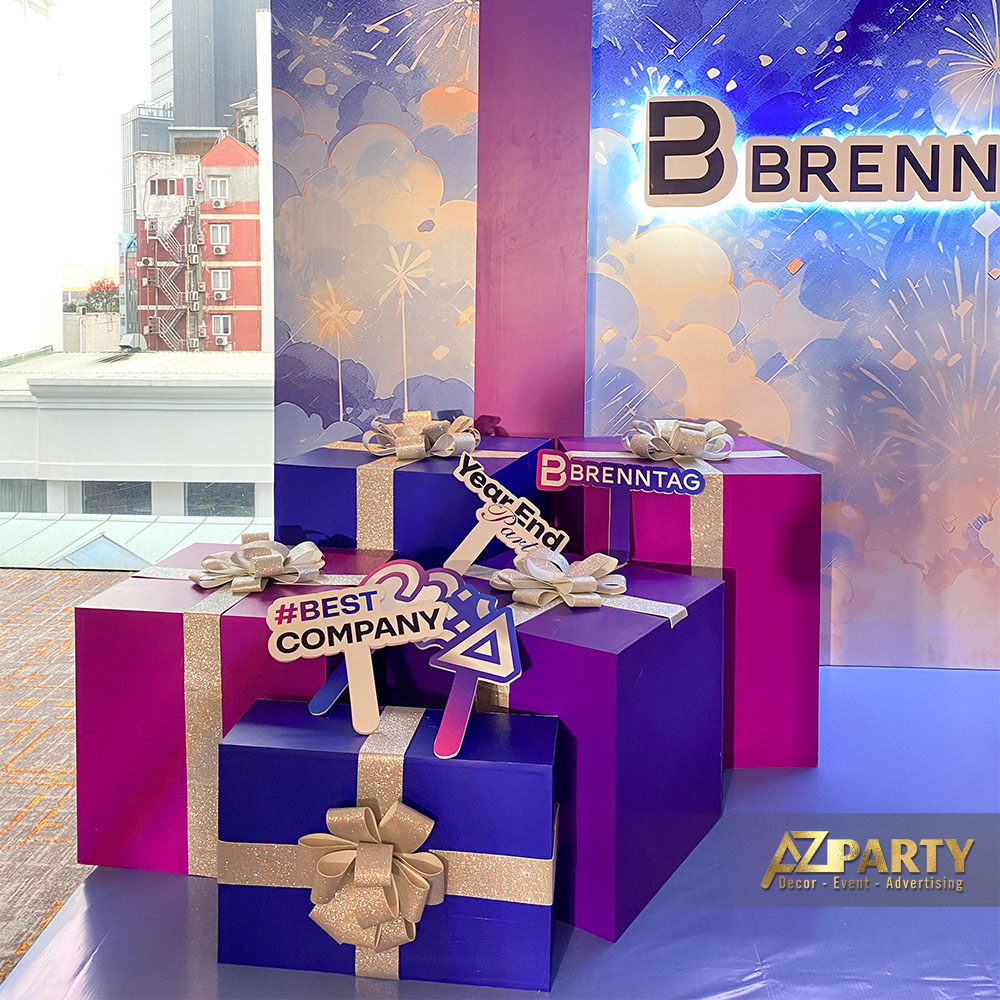 Cận cảnh các chi tiết hộp quà nổi bật tại booth checkin YEP