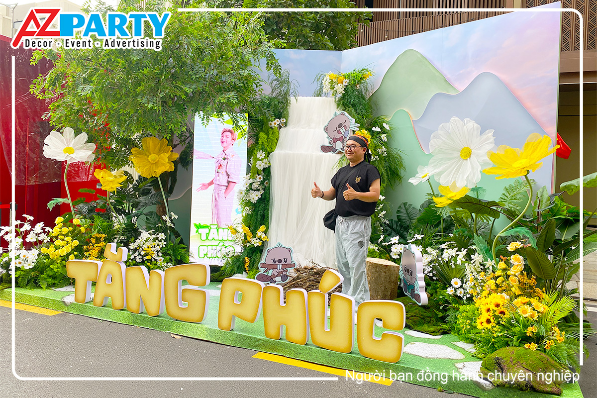 FC Anh Tài Tăng Phúc checkin tại photobooth