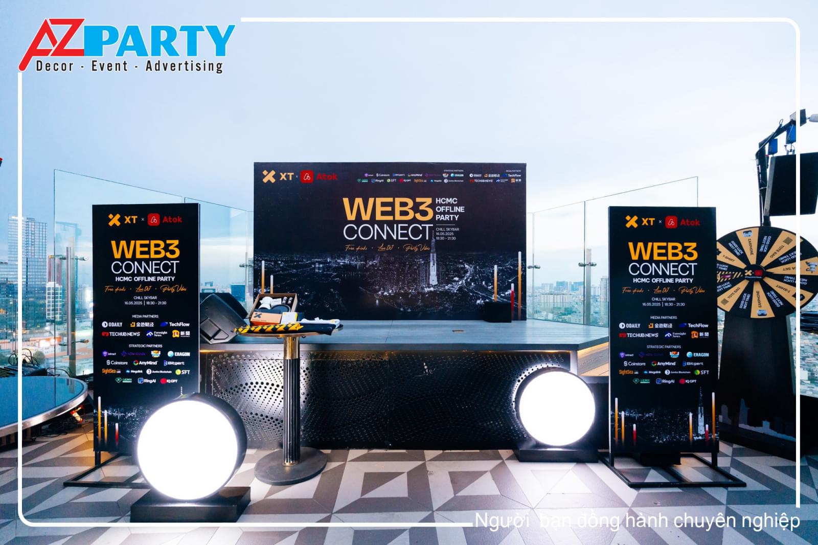 Không gian sự kiện web 3 connect 