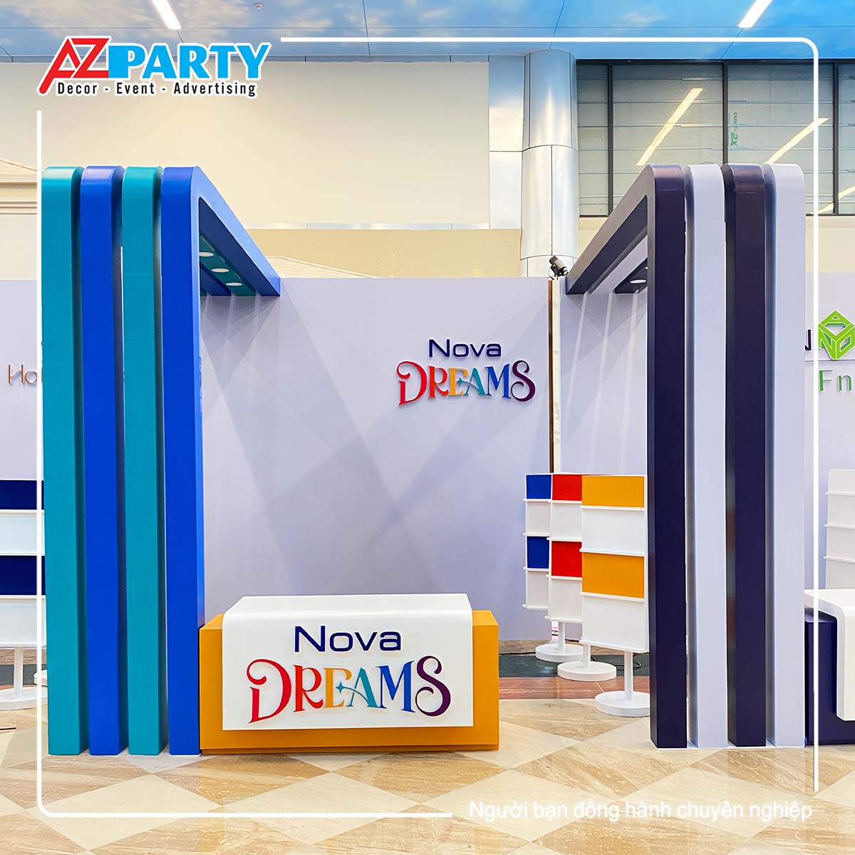 Booth thương hiệu Nova Dreams