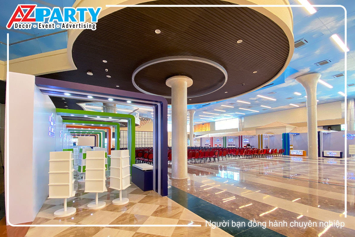 Một góc toàn cảnh 16 booth